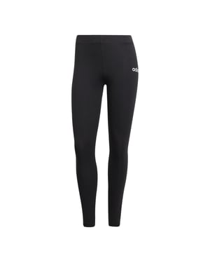 Women's adidas Essentials 3 Stripe Leggings in Black Linear