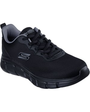 Skechers BOBS B Flex Icy Edge Textile Men's Black Trainers