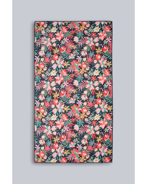 Printed Microfibre Travel Towel Fast Drying Super Absorbent Compact Beach Towel Multicolour