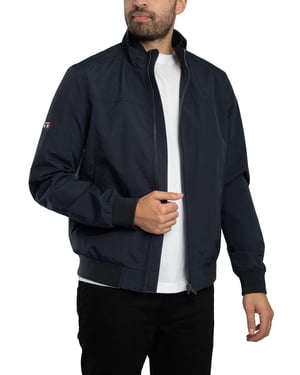 Superdry Nylon Harrington-Jack, Blauw