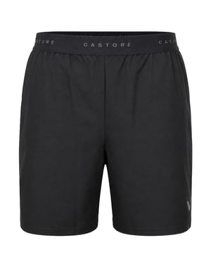 Castore 7inch Branded Elastic Mens Black Shorts