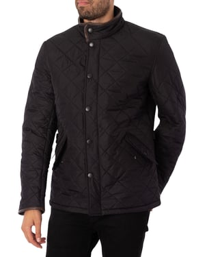 Barbour Gewatteerde Jas Van Powell, Blauw