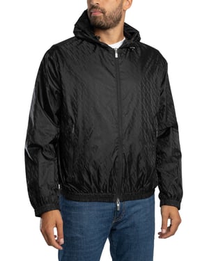Armani Exchange Lichtgewicht Blousonjack, Zwart