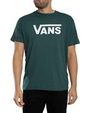 Vans Klassiek Logo T-Shirt, Groen