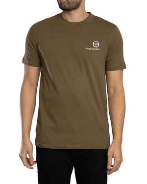 Sergio Tacchini Felton-T-Shirt, Bruin
