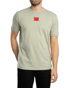 HUGO Diragolino 212 Logo T-Shirt, Groen