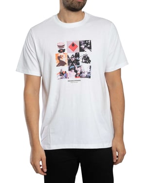 Weekend Offender T-Shirt Met Lage Grafische Print, Wit