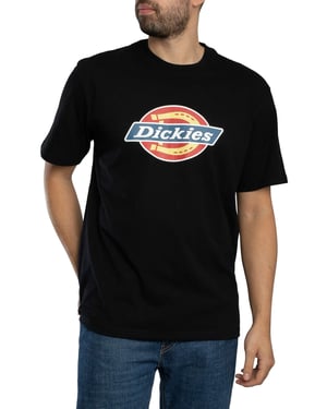 Dickies T-Shirt Met Pictogram, Zwart