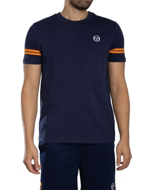 Sergio Tacchini Grello Crew-T-Shirt, Blauw