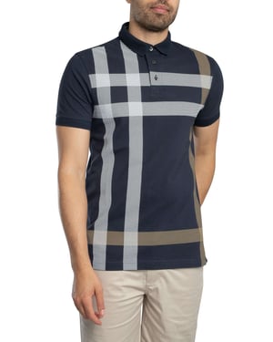 Barbour Blaine-Poloshirt, Blauw