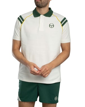 Sergio Tacchini Nieuw Cortona Poloshirt, Wit