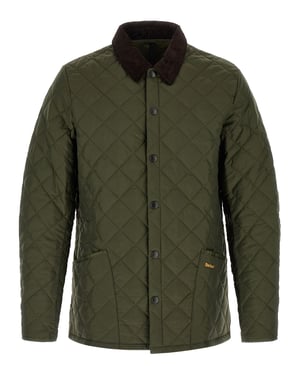 Barbour Heritage Liddesdale Gewatteerd Jack, Groen
