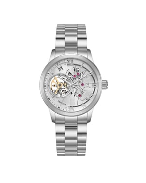 August Semi-Skeleton Automatic Watch