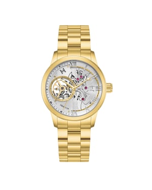 August Semi-Skeleton Automatic Watch