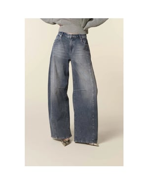 Homage to Denim Bowie extra wide barrel jeans