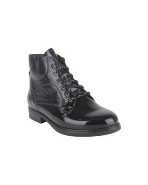 Durea 9832.839.4083-m dames veterboots gekleed