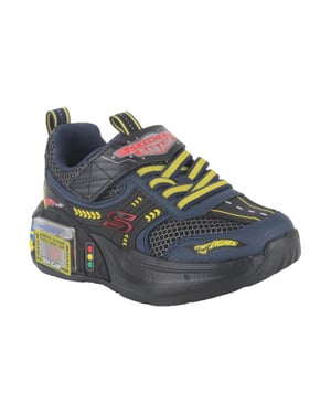 Skechers 402150l bknv jongens sneakers