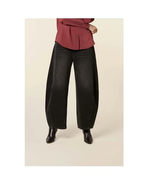 Homage to Denim Jules wide balloon jeans low crotch