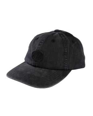 Deus Ex Machina Shield Garment Dye Dad Cap, Zwart