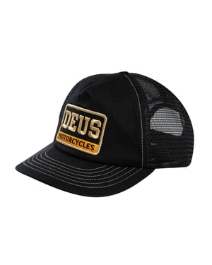Deus Ex Machina Malden Trucker Cap, Zwart