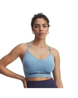 Under Armour Vanish naadloze sportbeha voor dames (Blauw)