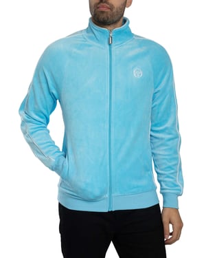 Sergio Tacchini Tasso Velours Trainingsjack, Blauw
