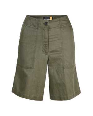 Timberland Dames Citadel Linnen Korte Broek (Bladgroen)