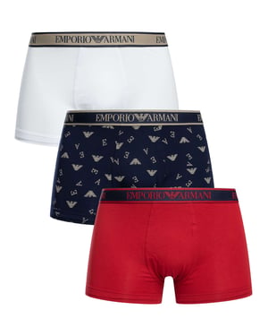 Emporio Armani Trunk 3-Pack, Veelkleurig