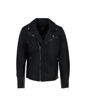 'Tempesta' Real Leather Biker Style Jacket