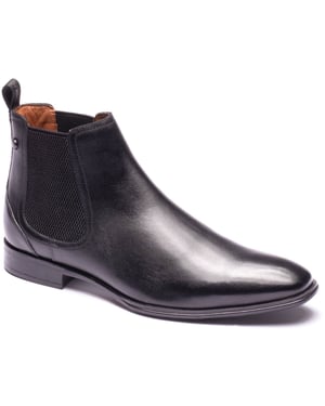 Base London Ellison Leather Men's Black Boots