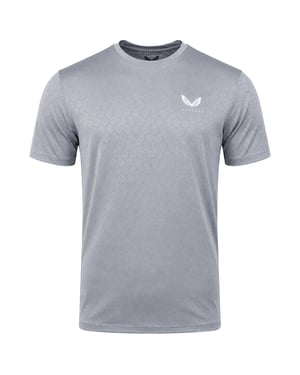 Castore Engineered Knit Mens Grey T-Shirt