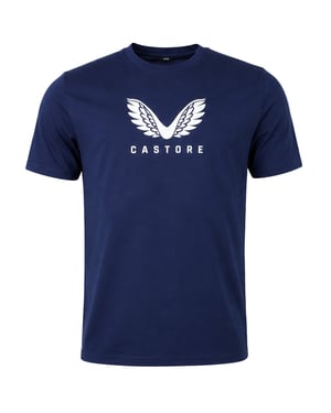Castore Logo Mens Navy T-Shirt