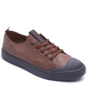 Base London Volt Leather Men's TAN Lace-Up Shoes