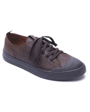 Base London Volt Leather Men's BROWN Lace-Up Shoes