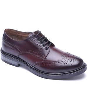 Base London Tanner Leather Men's BORDO Brogues Shoes