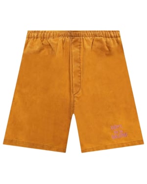 Vintage Cord French Logo Zuma Gold Shorts