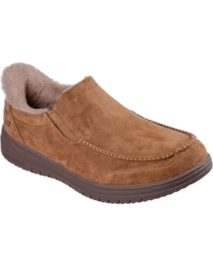 Skechers Murette Scofield Textile Men's Chestnut Slippers