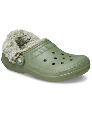 Crocs Classic Fleece Gevoerde Textielmix Heren Cargo Klompen