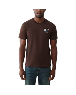 True Religion 700655 Mens T Shirts Crew Neck Short Sleeve Summer Soft Cotton Tee