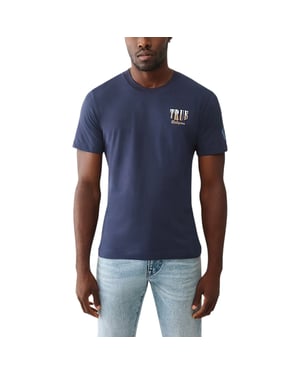 True Religion 700655 Mens T Shirts Crew Neck Short Sleeve Summer Soft Cotton Tee