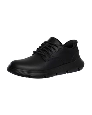 Skechers Instappers Garza Leren Sneakers, Zwart