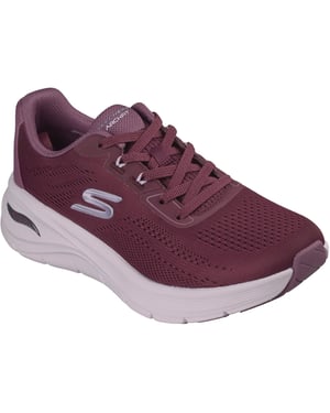 Skechers Arch Fit 3.0 Easy Flow Textiel Dames Bordeau Sneakers