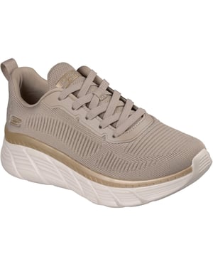 Skechers Bobs B Flex Hi Flying Textile Women's Taupe/Gold Trainers