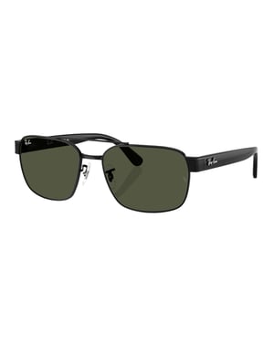 Ray-Ban RB3751 Vierkante Zonnebril, Zwart