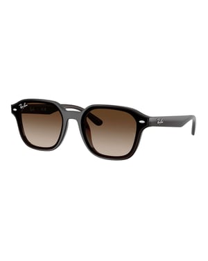 Ray-Ban RB4458D Vierkante Zonnebril, Bruin