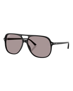 Ray-Ban Bill Square-Zonnebril, Zwart