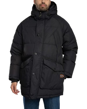 Superdry Expedition Puffer Parka-Jas, Zwart