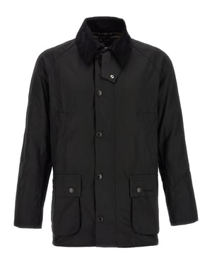 Barbour Ashby Wax-Jack, Zwart