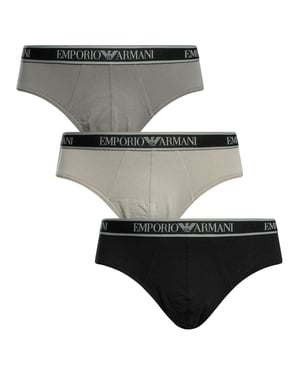 Emporio Armani 3-Paks Briefs, Veelkleurig