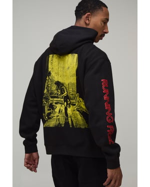 Oversized Iron Maiden License Hoodie